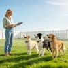 2-In-1 Dog Shock And Bark Collar Dog Training Collar With Remote 3 Collars Rechargeable Ip68 Waterproof With 3 Channels For Medium And Small Dogs