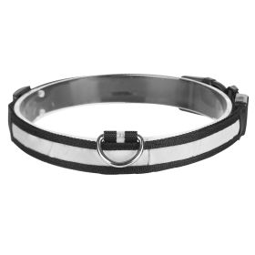 Led Dog Collar Usb Rechargeable Adjustable Dog Safety Collar Night Safety Flashing Luminous Light Up Collar