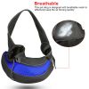 Pet Carrier For Dogs Cats Hand Free Sling Adjustable Padded Strap Tote Bag Breathable Shoulder Bag Carrying Small Dog Cat