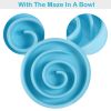 Slow Feeder Healthy Dog Bowl Happy Hunting Fun Puzzle Maze Bowl For Water Food 7.68In In Diameter 10.5Oz In Capacity For Small Medium Dogs