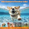 Dog Training Collar With Remote Rechargeable Dog Training Collar Ip68 Waterproof With 4 Training Modes 3 Channels For Medium And Small Dogs