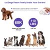 16Ft Retractable Dog Leash Extendable Pet Leash Dog Walking Leash With Flashlight Rgb Light 2 Rolls Of Waste Bags Dispenser Fit For 66-110Lbs