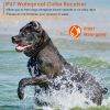 3280Ft Dog Training Collar Ip67 Waterproof Pet Beep Vibration Electric Shock Collar 3 Channels Rechargeable Transmitter Receiver Trainer With Flashlig