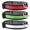 Led Dog Collar Usb Rechargeable Adjustable Dog Safety Collar Night Safety Flashing Luminous Light Up Collar