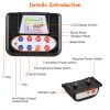 990Ft Range Dog Wireless Fence Remote Training Collar Ipx6 Waterproof Receiver With 0-9 Levels Beep Vibration Shock Mode 4 Channels Rechargeable Trans