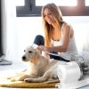 Professional Pet Hair Grooming Vacuuming Kit With 7 Grooming Tools Dog Clipper 2.5L Dust Cup 10000Pa Strong Suction Low Noise Hair Remover Pet Hair Gr