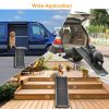 Foldable Pet Ramp Dog Car Ramp 176Lbs Load Non-Skid Outdoor Travel Dog Car Ramp For Cars Suvs Trucks