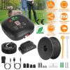 Dog Fence System Pet Containment System With 9 Adjustable Levels Ipx8 Waterproof Rechargeable Receiver Underground Fence For Small Medium Large Dog
