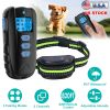 Dog Training Collar With Remote Rechargeable Electronic Shock Collar For Dogs Beep Vibration Shock For Small Medium Large Dogs