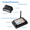 984Ft/300M Radius Electric Dog Fence Dog Training Collar Ip65 Waterproof Wireless Pets Containment System Rechargeable Dog Receiver Transmitter