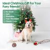 5Pcs Christmas Dog Rope Chew Toys Dog Interactive Toys Set For Puppy Small Medium Aggressive Chewers Dogs Training Teething Playing