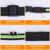 Led Dog Collar Usb Rechargeable Adjustable Dog Safety Collar Night Safety Flashing Luminous Light Up Collar