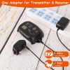 Dog Fence System Pet Containment System With 100 Adjustable Levels Ipx7 Waterproof Rechargeable Receiver Underground Fence For Small Medium Large Dog