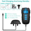 Dog Training Collar With Remote Rechargeable Electronic Shock Collar For Dogs Beep Vibration Shock For Small Medium Large Dogs