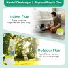 Automatic Dog Ball Launcher Rechargeable Interactive Pet Ball Thrower For Small Medium Dogs Interactive Dog Fetch Toy With 3 Adjustable Distance Setti