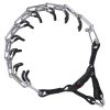 Adjustable Dog Choke Collar Training Chain Dog Necklace With Buckle For Small Medium Large Dogs