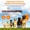 2 In 1 Wireless Dog Fence System With Training Collar Invisible Dog Fence Ip68 Waterproof With 722Ft Adjustable Range Beep Vibration  Static Shock