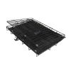 30Inches Dogs Crate Folding Metal Pets Crates Double Door Puppy Cage Easy Set Up