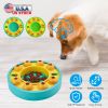 Dog Puzzle Food Feeder Slow Feeding Bowl Interactive Toy Dog Treat Dispensing Toy For Iq Training Mental Enrichment For Small Medium Large Dog Cat