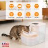 Smart Pet Water Fountain Automatic Cat Water Dispenser 4.5L Cordless Rechargeable Dog Water Fountain Self-Refill With 3 Adjustable Volume 3 Time Inter