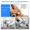 Professional Pet Hair Grooming Vacuuming Kit With 7 Grooming Tools Dog Clipper 2.5L Dust Cup 10000Pa Strong Suction Low Noise Hair Remover Pet Hair Gr