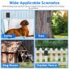 Ultrasonic Anti-Barking Device Max 26.2Feet Sensing Sonic Bark Deterrent With 3 3 Ultrasonic Frequency Levels Indoor Outdoor Dog Bark Control