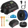 Dog Fence System Pet Containment System With 100 Adjustable Levels Ipx7 Waterproof Rechargeable Receiver Underground Fence For Small Medium Large Dog