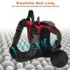 Light Up Dog Harness Rechargeable Led Dog Harness No Pull Lighted Dog Vest With Handle For Small/Medium/Large Dogs