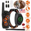 Ipx7 Waterproof Dog Training Collar With Remote Rechargeable Electronic Shock Collar For Dogs Beep Vibration Shock For Small Medium Large Dogs