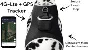 Waterproof Mini Pet Tracker GSM GPRS Collar Tracking Sys w/ Geo-Fence Size:L