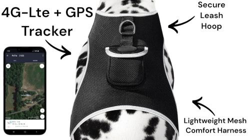 Waterproof Mini Pet Tracker GSM GPRS Collar Tracking Sys w/ Geo-Fence Size:L