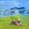 Dog Collar Receiver Electric Fence Collar Receiver Dog Training Collar Receiver Ip65 Waterproof Rechargeable Pet Training Adjustable Collar Replacemen
