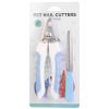 Dog Nail Clippers Pet Cat Nail Toe Trimmer Stainless Steel Grooming Tool Free Nail File Small Medium Large Dogs