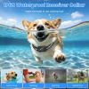 2-In-1 Dog Shock And Bark Collar Dog Training Collar With Remote 2 Collars Rechargeable Ip68 Waterproof With 3 Channels For Medium And Small Dogs