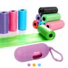 10 Rolls 150 Count Dog Waste Bags Disposable Dog Poop Bags With Dispenser Leakproof Ecofriendly Unscented