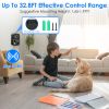 Ultrasonic Anti-Barking Device Rechargeable Auto Dog Bark Control Deterrent Box Training Device Ipx4 Waterproof With 3 Frequency Max 32.8Feet Sensing