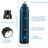 Dog Nail Grinder 2 Speeds Quiet Usb Rechargeable Pet Nail Grinder Professional Pet Nail Trimmer Cordless Paws Grooming & Smoothing Claw Care For Small