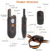 984Ft Dog Training Collar Ip65 Waterproof Pet Beep Vibration Electric Shock Collar 3 Channels Rechargeable Transmitter Receiver Trainer With Recording