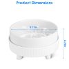 Heated Water Bowl For Dogs And Cats Ceramic Heated Pet Water Bowl Food Warmer Usb Powered Thermal Pet Bowl Provide Fresh Non Freezing Drinkable Water