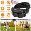Ipx8 Waterproof Electric Dog Training Collar Rechargeable Receiver Beep Vibration Shock For Small Medium Large Dogs