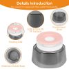 No Spill Dog Cat Water Bowl Spill Proof Slow Water Feeder 47.35Oz Pet Water Dispenser Travel Dog Bowl For Dogs/Cats/Pets