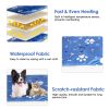 Pet Heating Pad Electric Dog Cat Heating Mat Waterproof Warming Blanket With 86-141℉ Adjustable Temperature 0-12 Timer Digital Display Chewing-Resista
