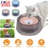 No Spill Dog Cat Water Bowl Spill Proof Slow Water Feeder 47.35Oz Pet Water Dispenser Travel Dog Bowl For Dogs/Cats/Pets