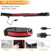 Led Dog Collar Usb Rechargeable Adjustable Dog Safety Collar Night Safety Flashing Luminous Light Up Collar