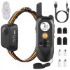 984Ft Dog Training Collar Ip65 Waterproof Pet Beep Vibration Electric Shock Collar 3 Channels Rechargeable Transmitter Receiver Trainer With Recording