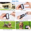 984Ft/300M Radius Electric Dog Fence Dog Training Collar Ip65 Waterproof Wireless Pets Containment System Rechargeable Dog Receiver Transmitter