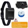 Electric Dog Collar Receiver Anti-Bark Dog Deterrent Training Collar With Beep Shock Modes For Dog Fence System