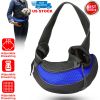 Pet Carrier For Dogs Cats Hand Free Sling Adjustable Padded Strap Tote Bag Breathable Shoulder Bag Carrying Small Dog Cat