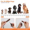 Ipx7 Waterproof Electric Dog Training Collar Rechargeable Receiver Beep Vibration Shock For Small Medium Large Dogs
