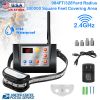 984Ft/300M Radius Electric Dog Fence Dog Training Collar Ip65 Waterproof Wireless Pets Containment System Rechargeable Dog Receiver Transmitter